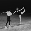 New York City Ballet production of "Agon" with Arthur Mitchell and Suzanne Farrell, choreography by George Balanchine (New York)