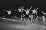 New York City Ballet production of "Agon" with Arthur Mitchell, Richard Rapp and Anthony Blum, choreography by George Balanchine (New York)