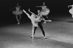 New York City Ballet production of "Symphony in C" with Sara Leland and Kent Stowell, choreography by George Balanchine (New York)