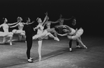 New York City Ballet production of "Symphony in C" with Violette Verdy and Anthony Blum, choreography by George Balanchine (New York)