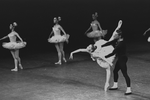 New York City Ballet production of "Symphony in C" with Suzanne Farrell and Conrad Ludlow, choreography by George Balanchine (New York)