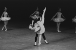 New York City Ballet production of "Symphony in C" with Suzanne Farrell and Conrad Ludlow, choreography by George Balanchine (New York)