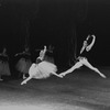 New York City Ballet production of "Jewels" ("Emeralds") with Sara Leland, John Prinz and Suki Schorer, choreography by George Balanchine (New York)