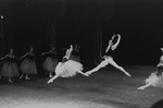 New York City Ballet production of "Jewels" ("Emeralds") with Sara Leland, John Prinz and Suki Schorer, choreography by George Balanchine (New York)