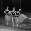 New York City Ballet production of "Jewels" ("Emeralds") with Sara Leland, John Prinz and Suki Schorer, choreography by George Balanchine (New York)