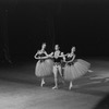 New York City Ballet production of "Jewels" ("Emeralds") with Sara Leland, John Prinz and Suki Schorer, choreography by George Balanchine (New York)