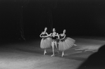 New York City Ballet production of "Jewels" ("Emeralds") with Sara Leland, John Prinz and Suki Schorer, choreography by George Balanchine (New York)