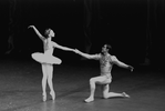 New York City Ballet production of "Jewels" ("Diamonds") with Suzanne Farrell and Jacques d'Amboise, choreography by George Balanchine (New York)