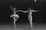 New York City Ballet production of "Jewels" ("Diamonds") with Suzanne Farrell and Jacques d'Amboise, choreography by George Balanchine (New York)