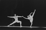 New York City Ballet production of "Jewels" ("Diamonds") with Suzanne Farrell and Jacques d'Amboise, choreography by George Balanchine (New York)