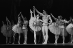 New York City Ballet production of "Jewels" ("Diamonds") with Suzanne Farrell and Jacques d'Amboise, choreography by George Balanchine (New York)