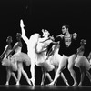 Melissa Hayden and Jacques d'Amboise in the New York City Ballet production of Balanchine's "Swan Lake"