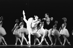 Melissa Hayden and Jacques d'Amboise in the New York City Ballet production of Balanchine's "Swan Lake"