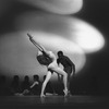 New York City Ballet production of "Metastaseis and Pithoprakta" with Suzanne Farrell and Arthur Mitchell, choreography by George Balanchine (New York)