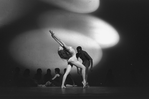 New York City Ballet production of "Metastaseis and Pithoprakta" with Suzanne Farrell and Arthur Mitchell, choreography by George Balanchine (New York)