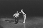 New York City Ballet production of "Ragtime" with Suzanne Farrell and Arthur Mitchell, choreography by George Balanchine (New York)