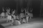 New York City Ballet production of "Jewels" (Emeralds) with Francisco Moncion and Mimi Paul, Violette Verdy and Conrad Ludlow, choreography by George Balanchine (New York)