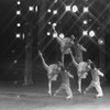 New York City Ballet production of "Jewels" (Diamonds) triple exposure shots with Suzanne Farrell and Jacques d'Amboise, choreography by George Balanchine (New York)