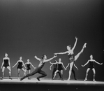 New York City Ballet production of "Stravinsky: Symphony in C" with Marnee Morris and Anthony Blum, choreography by John Clifford (New York)