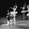 Conrad Ludlow and Violette Verdy (left) in the New York City Ballet production of Balanchine's "Ballet Imperial"