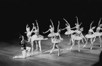 Conrad Ludlow and Violette Verdy (left) in the New York City Ballet production of Balanchine's "Ballet Imperial"