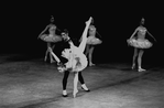 New York City Ballet production of "Symphony in C" with Suzanne Farrell and Conrad Ludlow, choreography by George Balanchine (New York)