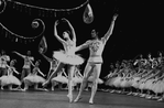 New York City Ballet production of "Jewels" (Diamonds) with Suzanne Farrell and Jacques d'Amboise, choreography by George Balanchine (New York)