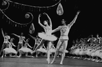 New York City Ballet production of "Jewels" (Diamonds) with Suzanne Farrell and Jacques d'Amboise, choreography by George Balanchine (New York)