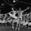 New York City Ballet production of "Jewels" (Diamonds) with Suzanne Farrell and Jacques d'Amboise, choreography by George Balanchine (New York)