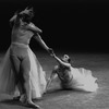 New York City Ballet production of "Serenade" with Nicholas Magallanes and Allegra Kent, Marnee Morris behind him, choreography by George Balanchine (New York)