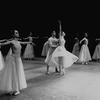New York City Ballet production of "Serenade" with Allegra Kent and Conrad Ludlow, choreography by George Balanchine (New York)