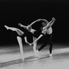 New York City Ballet production of "Agon" with Carol Sumner, Sara Leland and Paul Mejia, choreography by George Balanchine (New York)