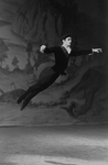 New York City Ballet production of "Scotch Symphony" with Jacques d'Amboise, choreography by George Balanchine (New York)