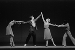 New York City Ballet production of "Fantasies" with Kay Mazzo, Conrad Ludlow, Sara Leland and Anthony Blum, choreography by John Clifford (New York)