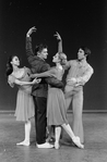 New York City Ballet production of "Fantasies" with Kay Mazzo, Conrad Ludlow, Sara Leland and Anthony Blum, choreography by John Clifford (New York)