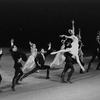 Marnee Morris (lifted) in the New York City Ballet production of Jacques d'Amboise's "Tschaikovsky Suite No. 2"
