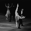 Allegra Kent and Francisco Moncion in the New York City Ballet production of Jacques d'Amboise's "Tschaikovsky Suite No. 2"
