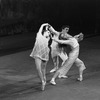 New York City Ballet production of "Jeux" with Karin von Aroldingen (right), Edward Villella and Sara Leland, choreography by John Taras (New York)