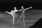 New York City Ballet production of "La Source" with Violette Verdy and John Prinz, choreography by George Balanchine (New York)