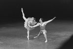 New York City Ballet production of "Raymonda Variations" with Melissa Hayden and Jacques d'Amboise, choreography by George Balanchine (New York)
