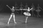 New York City Ballet production of "Ballet Imperial" with Patricia McBride and Conrad Ludlow, choreography by George Balanchine (New York)