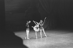 New York City Ballet production of "Ballet Imperial" Suki Schorer with Michael Steele and Earle Sieveling, choreography by George Balanchine (New York)