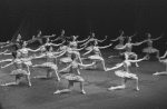 New York City Ballet production of "Ballet Imperial" with Deborah Flomine and Patricia McBride, choreography by George Balanchine (New York)