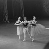 New York City Ballet production of "Jewels" (Emeralds) with Sara Leland, John Prinz and Carol Sumner, choreography by George Balanchine (New York)