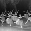 New York City Ballet production of "Jewels" (Emeralds) with Francisco Moncion, Allegra Kent and Violette Verdy, choreography by George Balanchine (New York)