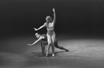 New York City Ballet production of "Pas de Deux II" (Webern), with Jacques d'Amboise and Deborah Flomine, choreography by Jacques d'Amboise (New York)