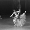 New York City Ballet production of "Jewels" (Emeralds) with Allegra Kent and Francisco Moncion, choreography by George Balanchine (New York)