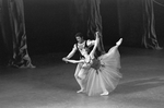 New York City Ballet production of "Jewels" (Emeralds) with Allegra Kent and Francisco Moncion, choreography by George Balanchine (New York)