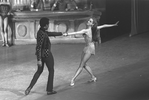New York City Ballet production of "Slaughter on Tenth Avenue" with Linda Merrill and Arthur Mitchell, choreography by George Balanchine (New York)