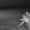 New York City Ballet production of "Brahms-Schoenberg Quartet" with Suki Schorer and Edward Villella, choreography by George Balanchine (New York)